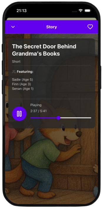 Fidgie Audio Player